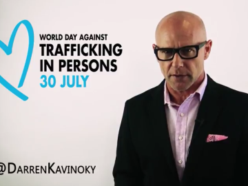 World Day Against Human Trafficking in Persons is July 30, 2016